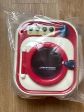 1 Juego de lavadora para niños, juguete interesante, Mini ropa, juguete de lavado, accesorio de Casa de juego para la interacción entre padres e hijos