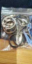 10 unids/lote 25mm 28mm 30mm llavero anillo clave llavero Fabricación de la joyería Diy Sleutelhanger clave anillos venta al por mayor