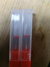 Broca de clavo de cerámica, fresa eléctrica para manicura, brocas, limas de maíz de llama para máquina de pedicura, accesorio de pulido