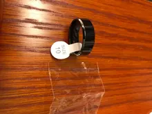 Letdiffery-anillo Simple de 8mm para hombre, anillos de dijes suaves de acero inoxidable negro, envío directo