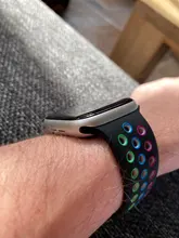 Correa de edición orgullo para apple watch, banda de silicona de 44mm, 40mm, 42mm y 38mm para iwatch series 5 4 3 SE 6