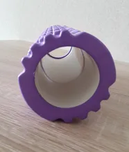 Columna de Yoga para gimnasio, rodillo de espuma para ejercicio, Pilates, Yoga, rodillo de masaje muscular, deportes musculares, rodillo de bloqueo de 30cm