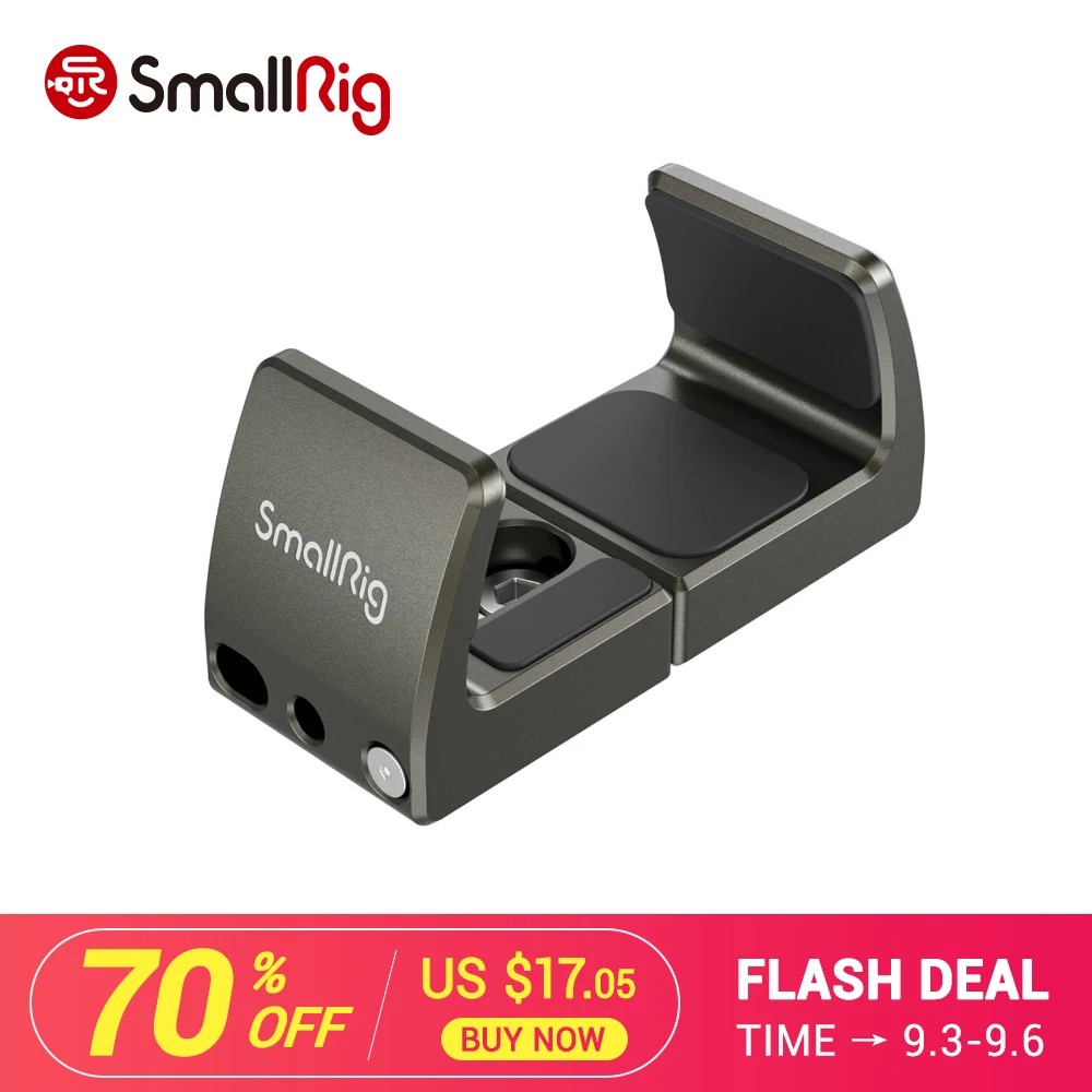 SmallRig Universal Power Bank Holder Adjustable for power banks with width range from 53mm to 81mm for Vlogging Video Shoot 2790
SmallRig Universal Power Bank Holder Adjustable for power banks with width range from 53mm to 81mm for Vlogging Video Shoot 2790