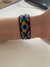 Scrunchie-correa elástica Bohemia para Apple watch, banda de 40mm, 38mm, 44mm y 42mm, pulsera de solo bucle serie iWatch 3, 4, 5, se, 6