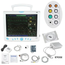 CONTEC CMS9200 15'' TFT Display Multi-Parameter Patient Monitor Medical Machine SPO2 Heart Rate Monitor With ETCO2
CONTEC CMS9200 15'' TFT Display Multi-Parameter Patient Monitor Medical Machine SPO2 Heart Rate Monitor With ETCO2