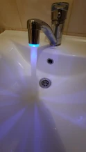 Tap Kitchen Aerator Waterfall Temperature-Control 3-Color-Lights Bathroom-Accessory Shower