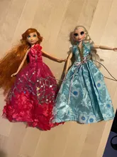 Ropa de moda de 25 tipos, vestido de princesa o fiesta de boda para Barbie de 29CM, el mejor regalo para niña