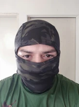 Pasamontañas de camuflaje para exteriores, bufanda para todo el rostro militar, máscara táctica del ejército, equipo de ciclismo y caza