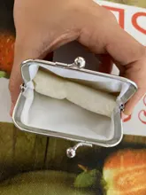 Monedero de gato de dibujos animados para mujer, mini carteras de mujer, bolso de mano, monedero con cerrojo, monedero