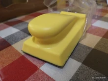 Hand-Sanding-Block Sanding-Discs-Holder Sandpaper Polishing Woodworking Hook-Loop Back-Up