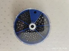 Juego de plomo de mordedura abierta, plomo de hundimiento, plomos de pesca de caída, redondos, plomada, aparejos de pesca auxiliares, 205 Uds./106 Uds.