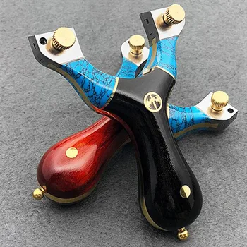 Luoyer Titanium Alloy Slingshot Solid Wood Hunting Shooting Slingshot Handcrafted Turquoise Artwork Slingshot Profession
Luoyer Titanium Alloy Slingshot Solid Wood Hunting Shooting Slingshot Handcrafted Turquoise Artwork Slingshot Profession