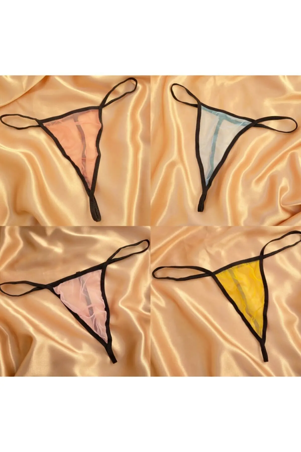 LOOK FOR YOUR WONDERFUL NIGHTS WITH ITS STUNNING ELEGANT UNDERWEAR Women's 4-Piece Lycra Tulle Thong FREE SHIPPING
LOOK FOR YOUR WONDERFUL NIGHTS WITH ITS STUNNING ELEGANT UNDERWEAR Women's 4-Piece Lycra Tulle Thong FREE SHIPPING