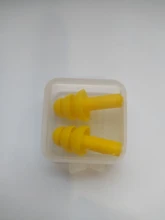 Tapones para los oídos de silicona suave protección auditiva con aislamiento acústico tapones para los oídos antiruido espuma suave reducción del ruido con caja de almacenamiento