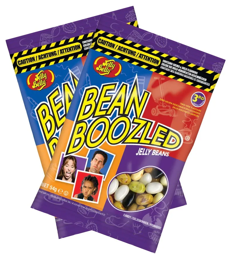 Набор конфет Jelly Belly Bean Boozled 54 гр. (16 вкусов) (2 шт) | Продукты