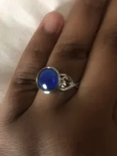 Anillos de ambiente para mujeres, niñas, esposas, joyería divertida de inducción, gemas redondas, anillo que cambia de Color, anillos regalos de temperatura inteligentes