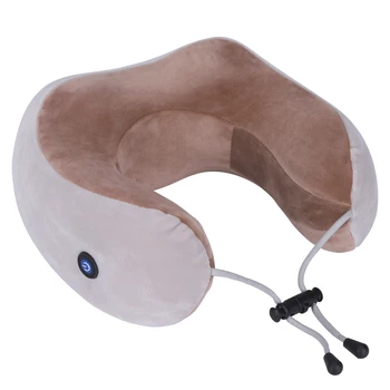 

Neck Cervical Massage Pillow 3D Vibrating Shiatsu Therapy Memory Foam Pillow for Travel Head Rest Health Care Body Messager