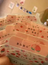 20 unids/caja transpirable de dibujos animados lindo tirita la hemostasia vendas adhesivas portátil al aire libre primera ayuda de emergencia para niños