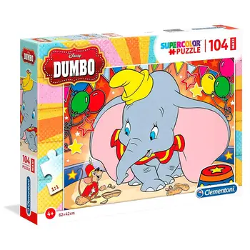 Puzzle Maxi Dumbo Disney 104pcs toys table games Clementoni
Puzzle Maxi Dumbo Disney 104pcs toys table games Clementoni