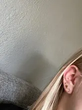 3 unids/set Clips pendiente para las mujeres Unisex minimalista cartílago conjunto de pendientes de aro de moda brazalete de oído falsificación piercing Clip en pendientes