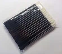Pincel desechable para labios, brochas de maquillaje, máscara para extensión de pestañas, aplicador, varitas para pintalabios, 5/50 Uds.