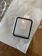 Cristal templado + funda para reloj, Protector de pantalla para carcasa de reloj Apple, 44mm, 40mm, 42mm y 38mm, para Iwatch SE 6, 5, 4, 3, 2, 1