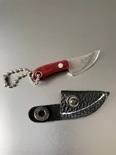 1PC portátil de acero inoxidable cocina cuchillo Camping Mini pelador llavero bolsillo cuchillo EDC