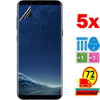 5x Protector It is Screen Sheet Film for for Samsung GALAXY S8 (NOT It is TEMPERED GLASS GLASS) KIT
5x Protector It is Screen Sheet Film for for Samsung GALAXY S8 (NOT It is TEMPERED GLASS GLASS) KIT