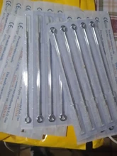 Agujas de tatuaje desechables estériles para máquina de tatuaje estándar, 1/3/5/7/9/11/13/15RL, 50 unidades/caja