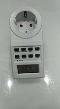 Switch-Socket Programmable Digital Timer Electronic Outlet Fr-Plug Cyclic 24-Hour EU