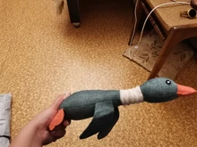 1pc Plush Squeak Toy For Dog Puppy Chew Training Sounding Pet Toys Fleece Beef Elephant