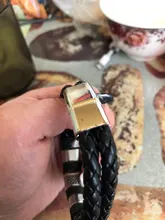 Pulsera de cuero Retro Para hombre y mujer, pulseras trenzadas Vintage en marrón y negro, regalo de fiesta, joyería, brazaletes de cierre magnético 2020