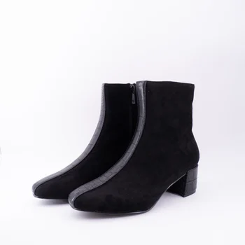Booties Women winter boots women Ankle Boots with heel casual booties with zipper with stamping animal
Booties Women winter boots women Ankle Boots with heel casual booties with zipper with stamping animal