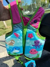 Megartico vida chaleco niños zwemvest voor niños flor estampado de tiburones vida kayak playa piscina PISCINA niño salvavidas