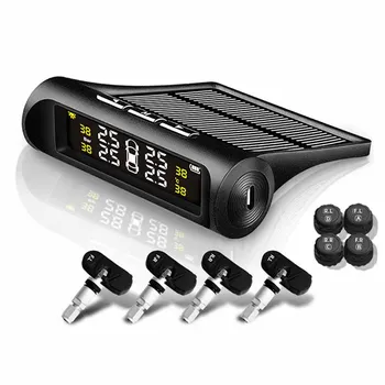 TPMS Car Tire Pressure Monitoring System Sensor Tyre Pressure Sensor TMPS Temperature Warning Auto Alarm Solar Power Monitor
TPMS Car Tire Pressure Monitoring System Sensor Tyre Pressure Sensor TMPS Temperature Warning Auto Alarm Solar Power Monitor