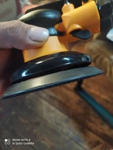 Lijadora de aire neumática de 5/6 pulgadas, herramienta de pulido, máquina de Palma Orbital aleatoria, amoladora para el cuidado de la pintura del coche, eliminación de óxido