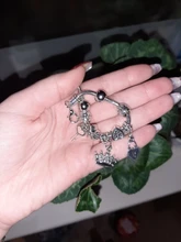 Pulsera con forma de llave de corona antigua para mujer, Original, abalorio de 6 colores, cuentas de cristal, pulsera y brazalete, regalos de joyería DIY