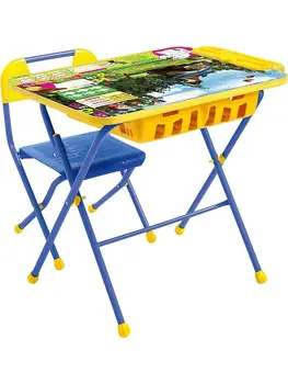 Set of children's folding furniture from 3 to 7 years old 
Set of children's folding furniture from 3 to 7 years old