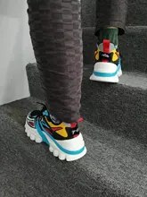 Zapatillas de deporte de alta calidad para hombre, zapatos de correr a la moda, gruesas, informales, de talla grande 45 46, para verano, 2021