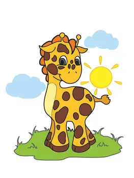 Giraffe, 30*40 cm painting coloring by numbers on canvas Snow White 726-as
Giraffe, 30*40 cm painting coloring by numbers on canvas Snow White 726-as