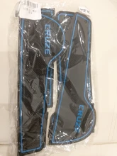 Alfombrillas acanaladas para puerta de coche para Chevrolet Cruze 2009-2015 accesorios Anti-deslizamiento estera de la taza de alfombras para agujero de Interior del coche-estilo