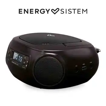 Energy Sistem Boombox 3 (portable speaker with Bluetooth connection, 2W, CD player, USB and MP3 , FM Radio)
Energy Sistem Boombox 3 (portable speaker with Bluetooth connection, 2W, CD player, USB and MP3 , FM Radio)