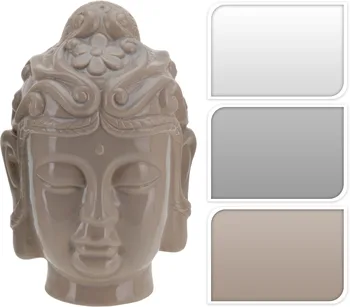 Figure Buddha head high 22cm. Manufactured in China shine finish. Availability in 3 different colors
Figure Buddha head high 22cm. Manufactured in China shine finish. Availability in 3 different colors