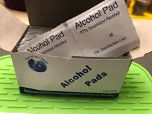 Toallitas desechables con almohadilla húmeda para el cuidado de la piel, equipo de supervivencia al aire libre, toallitas antisépticas de limpieza de la piel, 50/100 Uds.