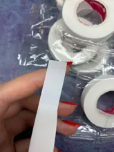 10 Uds. De parches de papel de pestañas cinta aislante japonesa para Injerto de pestañas, cinta no tejida transpirable perforada, herramienta de maquillaje