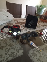 PROFESIONAL Premium triángulo tatuaje Pedal interruptor con cable Clip RCA para tatuaje fuente de alimentación de alta calidad Durable