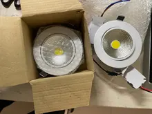 Ceiling-Lamp-Light Led-Downlight Dimmable 85-265V 9W 7W 12W COB 5W for White Body