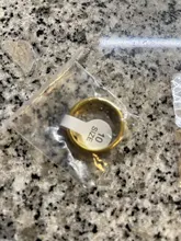 MANGOSKY-anillo de acero inoxidable dorado para hombre y mujer, 4mm, 6mm