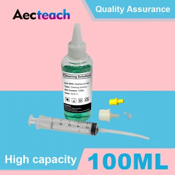 Aecteach 100ml Printer Head Cleaning Liquid For HP Fluid Nozzle Cleaner Dye Ink With Syringe all tool for hp Printer
Aecteach 100ml Printer Head Cleaning Liquid For HP Fluid Nozzle Cleaner Dye Ink With Syringe all tool for hp Printer