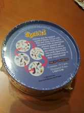 Juego de mesa de Frozen Spot it y dobble para niños, cartas de punto para Dobbles, ir de acampada, caja de lata de Metal, juguetes, novedad